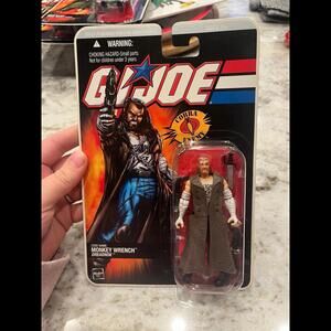 GI JOE 2005 DTC MONKEY WRENCH‎ DREADNOK Direct To Consumer NEW SEALED CARD